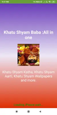 Khatu Shyam Baba All in one android App screenshot 0